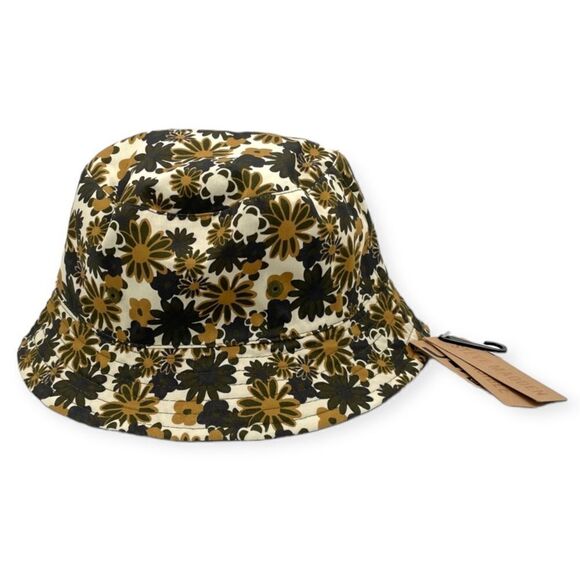 ~Steve Madden Floral Daisy Print Women's Bucket Hat Reversible NWT - Picture 1 of 7